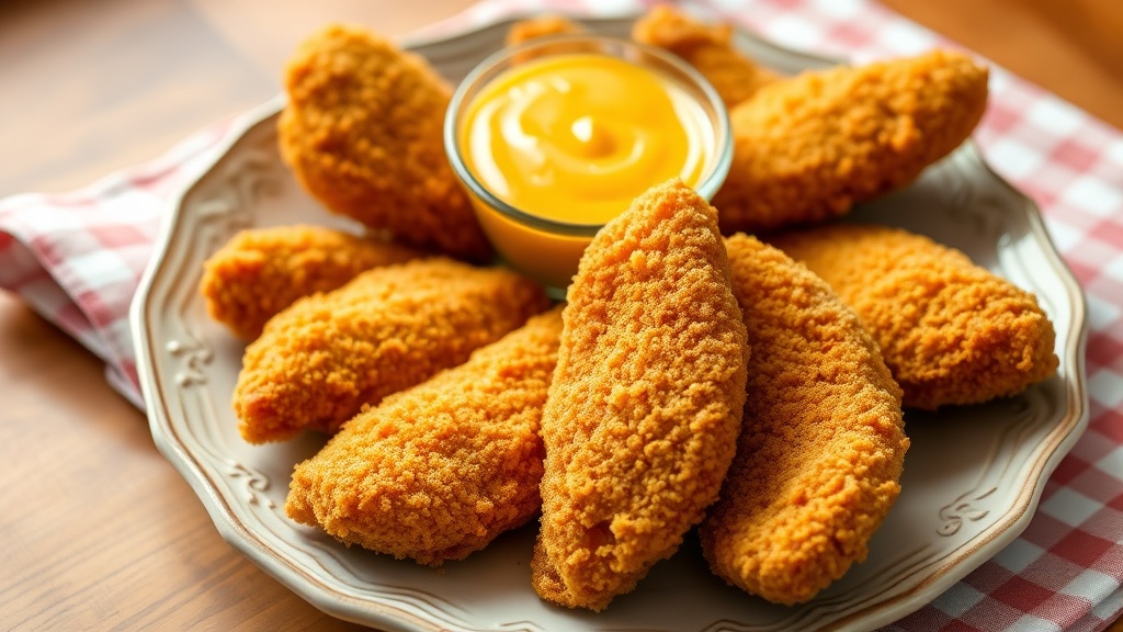 Crispy air fryer chicken tenders