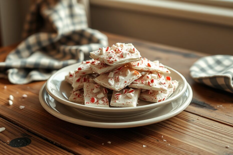 Candy Cane Bark - From Hearth to Stove