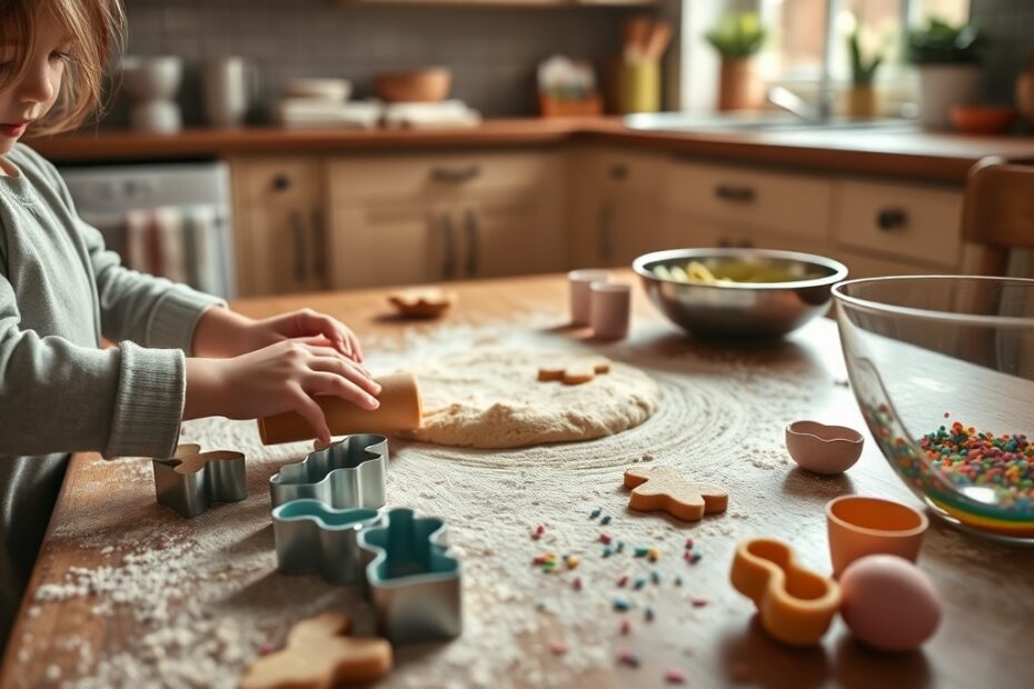 Easter Cooking with Kids - Cookie Making