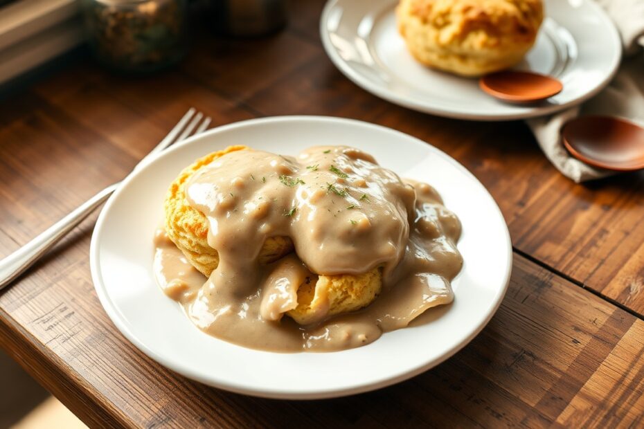 Easy Biscuits and Gravy - From Hearth to Stove