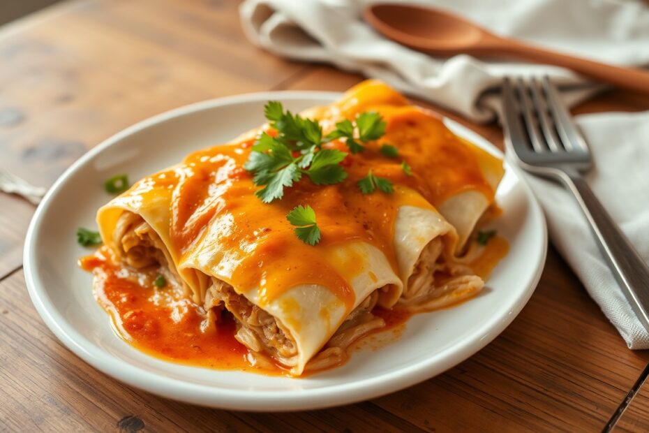Easy Chicken Enchiladas - From Hearth to Stove