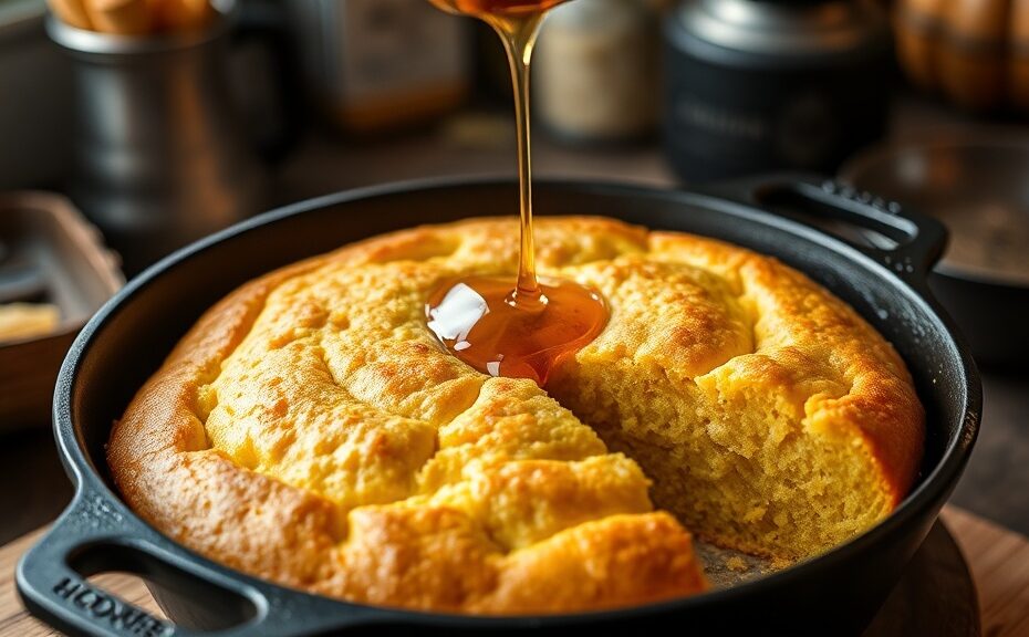 Cast Iron Skillet Cornbread Recipe