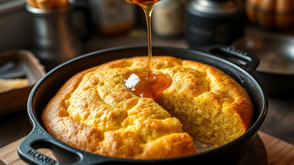 Cast iron skillet cornbread