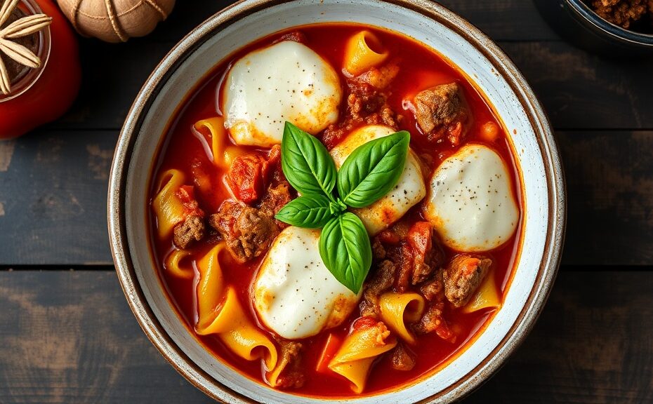 Nana Ruth's Lasagna Soup