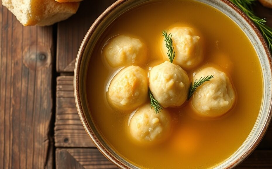 Nana Ruth's Matzo Ball Soup