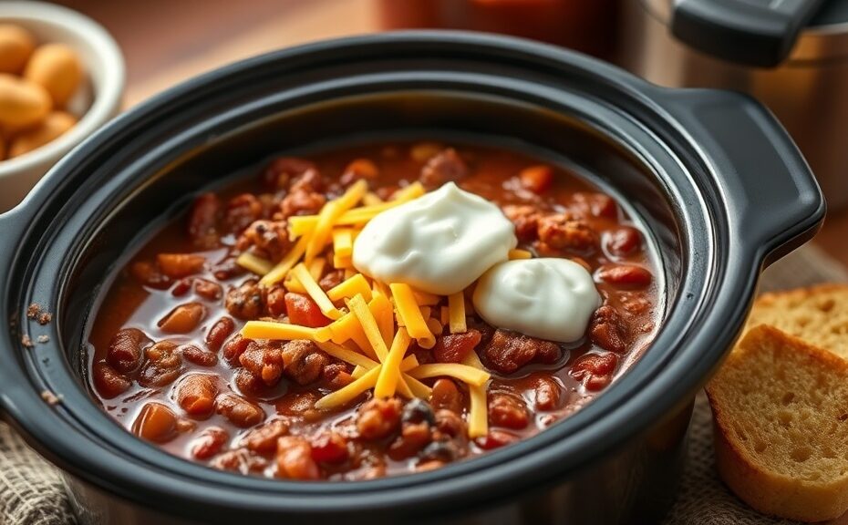 Slow Cooker Family Chili Recipe