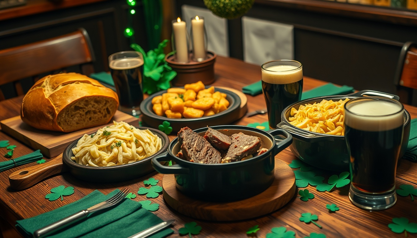 St. Patrick's Day Irish comfort food