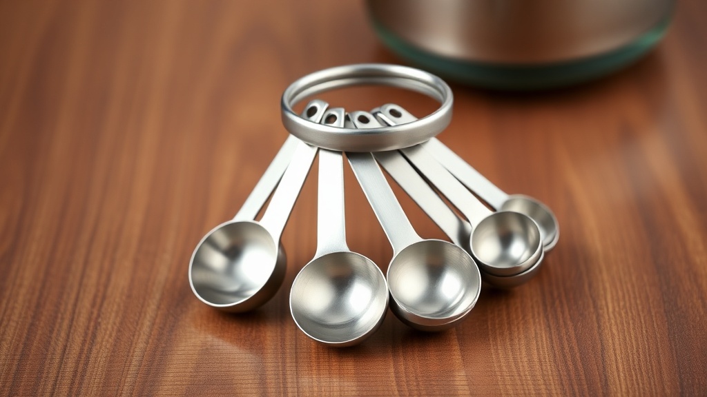 Stainless Steel Measuring Spoon Set (8-Piece)