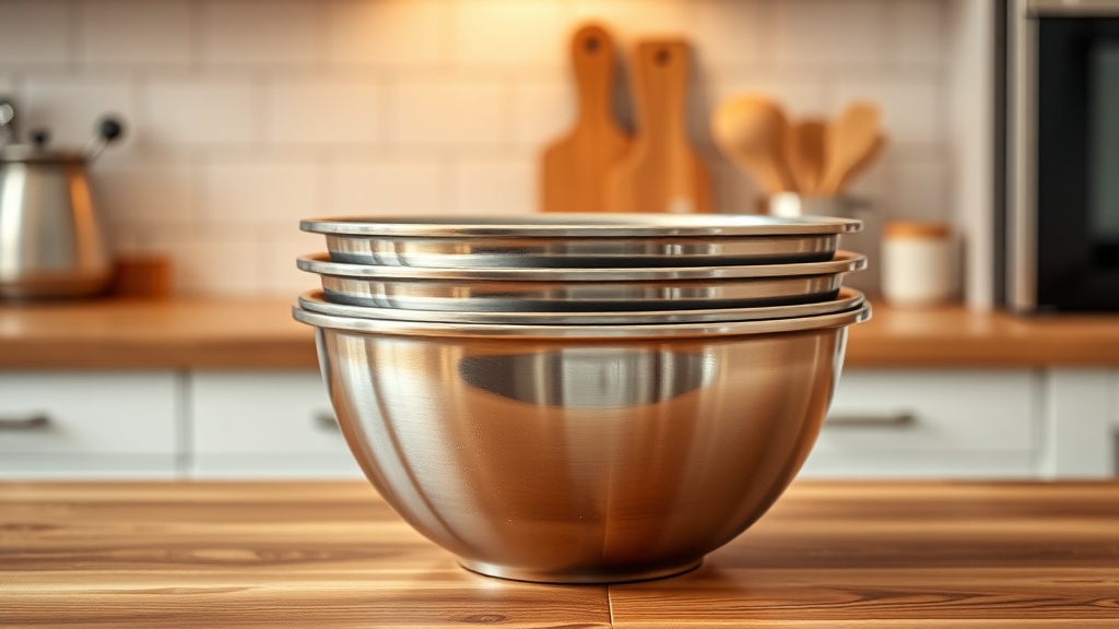 Stainless Steel Mixing Bowl Set (5-Piece)