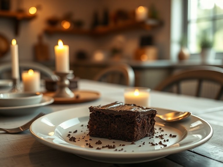 Fudgy Hot Cross Bun Brownies