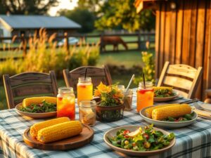 Summer Seasonal Recipes and Entertaining - From Hearth to Stove