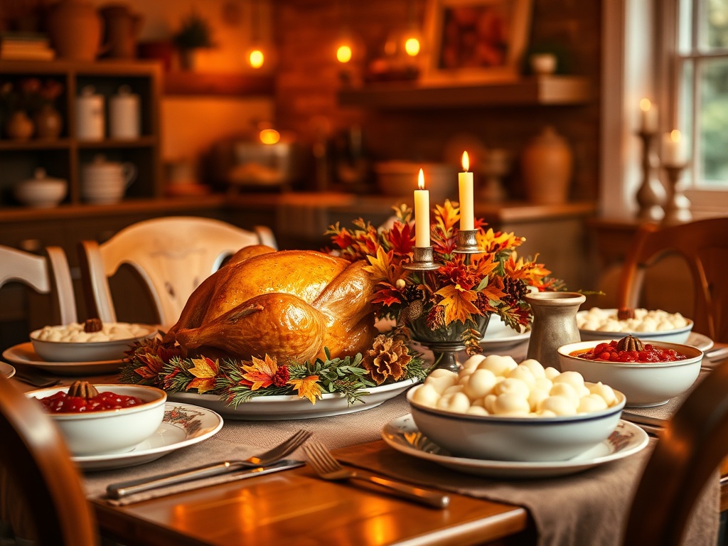 Thanksgiving recipes and menu planning