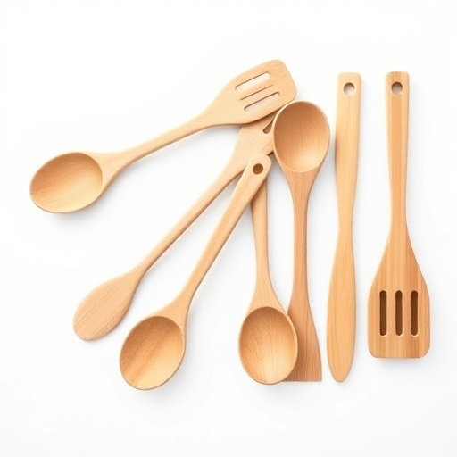 Wooden Cooking Spoons Set